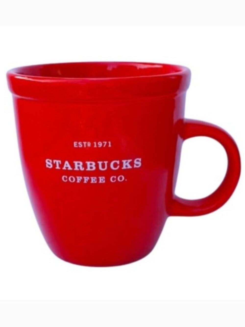 Starbucks Red 2001 30th Anniversary "Est. 2001" Barista 18 Oz. Mug